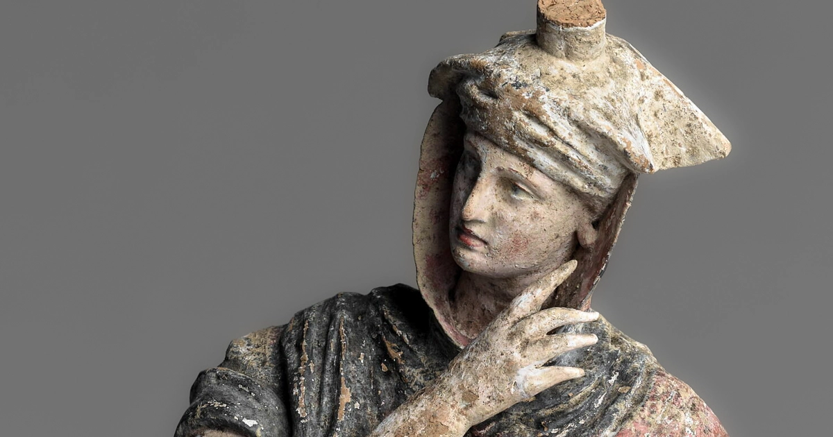 image from Les Tanagras, sensualité et délicatesse helléniques