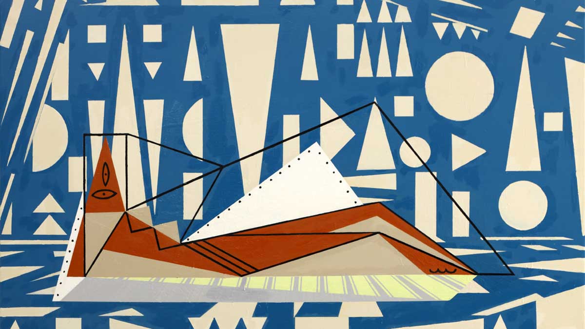 image from Farah Atassi, les ornements entropiques