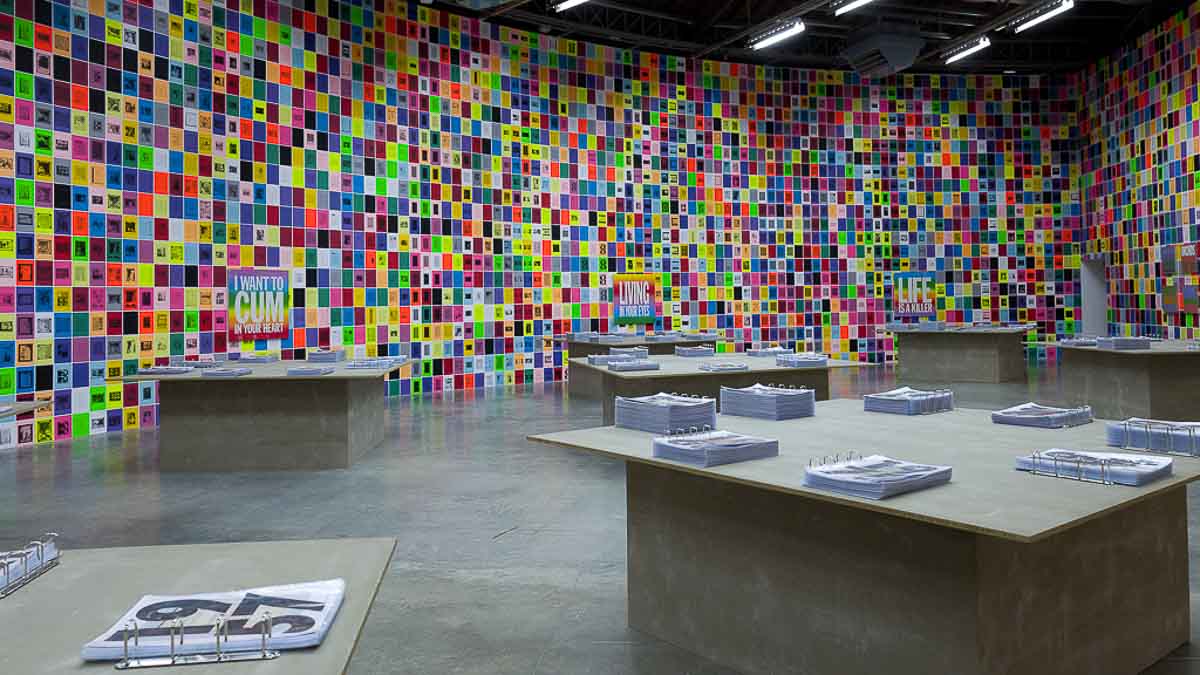 image from John Giorno, Ugo Rondinone, Yes we love him