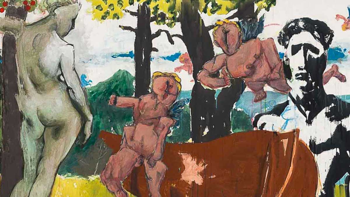 image from Markus Lüpertz, des ruines néo-fauves du classicisme et au-delà