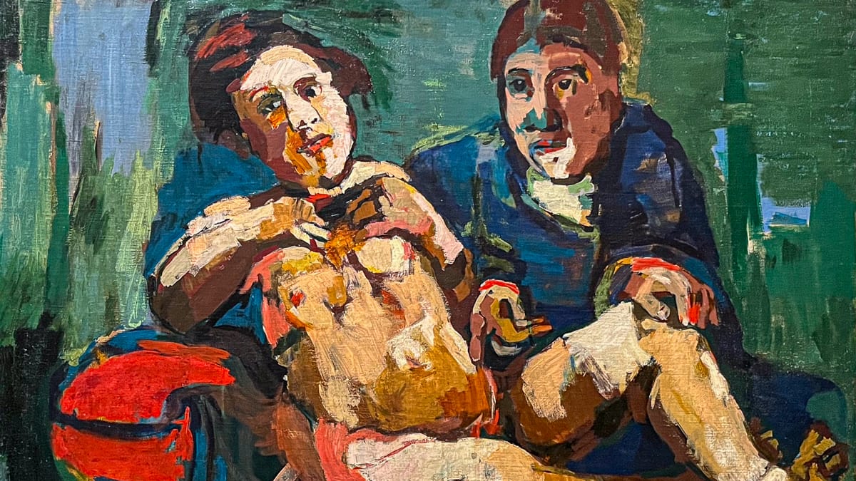 image from Oskar Kokoschka et la poupée d'Alma Mahler ou l'amour fou 