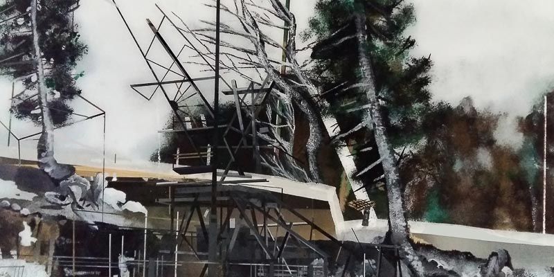 image from Muriel Rodolosse, peindre en transparence