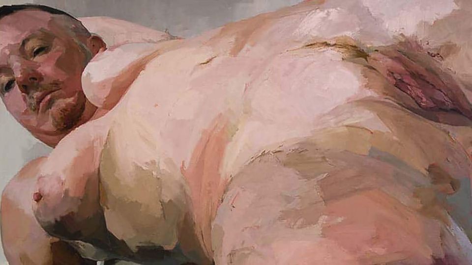 image from Jenny Saville, du corps féminin à l’origine du monde