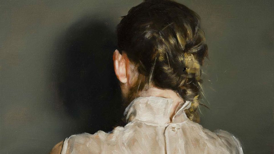 image from Michael Borremans. La peinture serait-elle une mise en scène ?